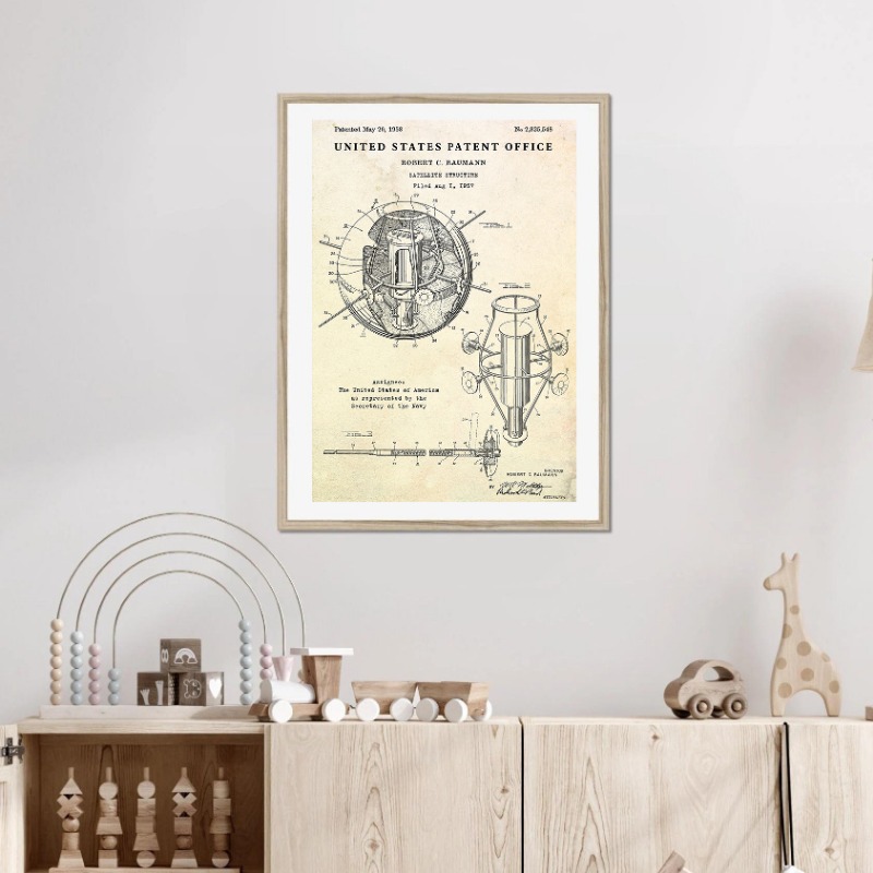 Platillo volador Vintage, cart - Star Map Poster reseña y precio